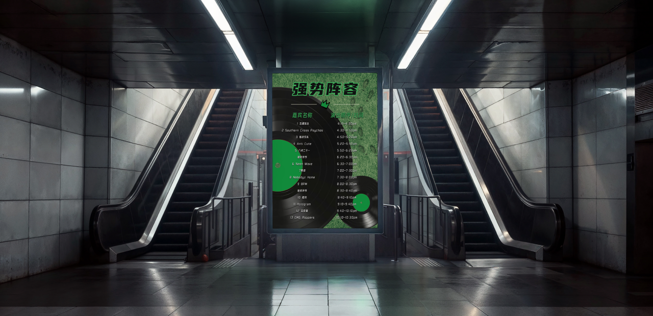 Qinghe Music Festival visual identity